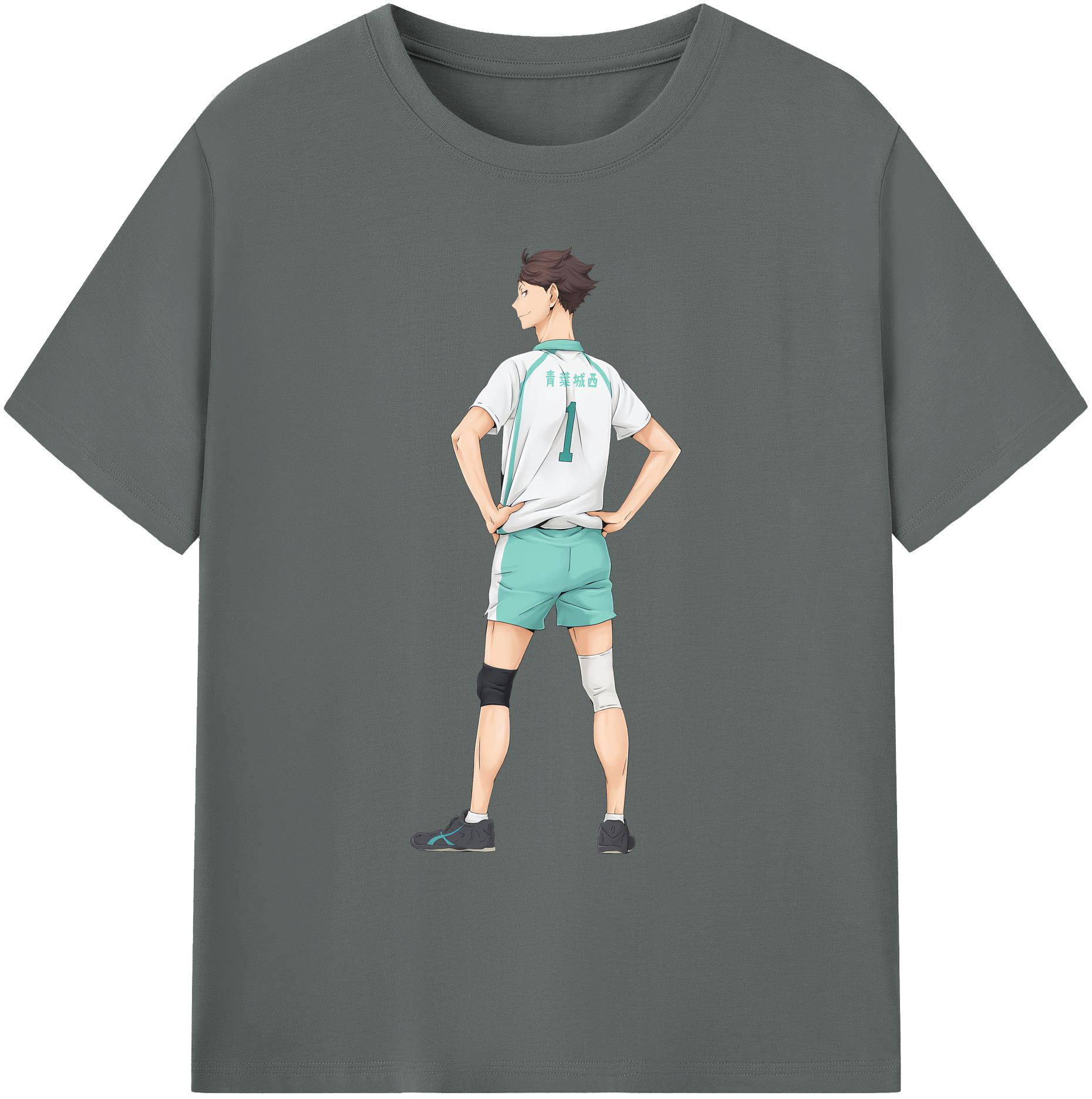 （画像用） ハイキュー!! Haikyu!! 綿100％ メンズ半袖Tシャツ｜肌触りやわらか＆通気性